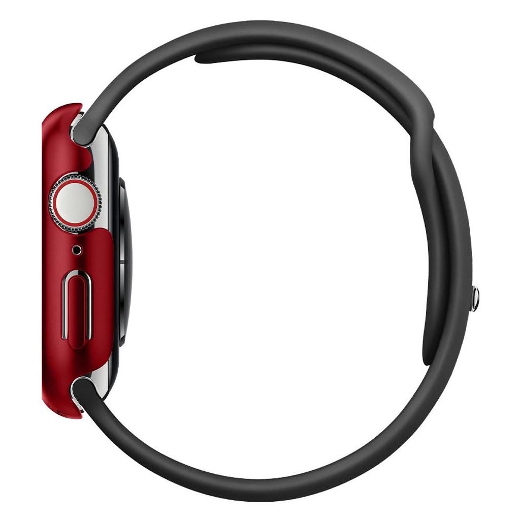 Spigen® Thin Fit™ ACS01067 Apple Watch Series 6 / SE / 5 / 4 (40mm) Case – Metallic Red