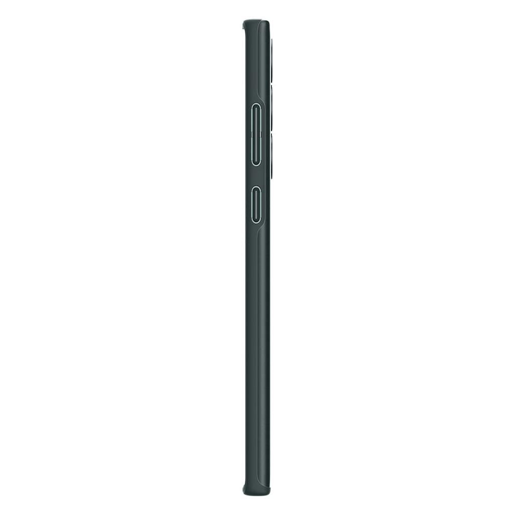 Spigen® Thin Fit™ ACS04517 Samsung Galaxy S22 Ultra Case - Abyss Green