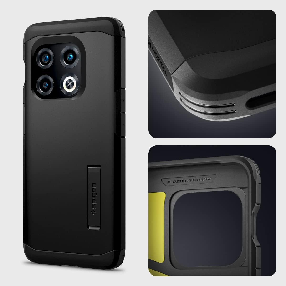 Spigen® Tough Armor™ ACS04432 OnePlus 10 Pro Case - Black