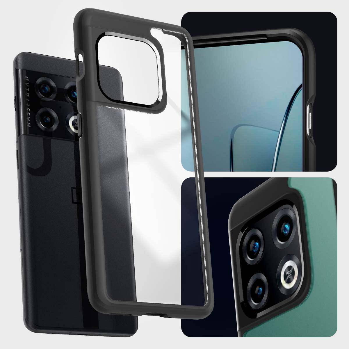 Spigen® Ultra Hybrid™ ACS04429 OnePlus 10 Pro Case - Matte Black