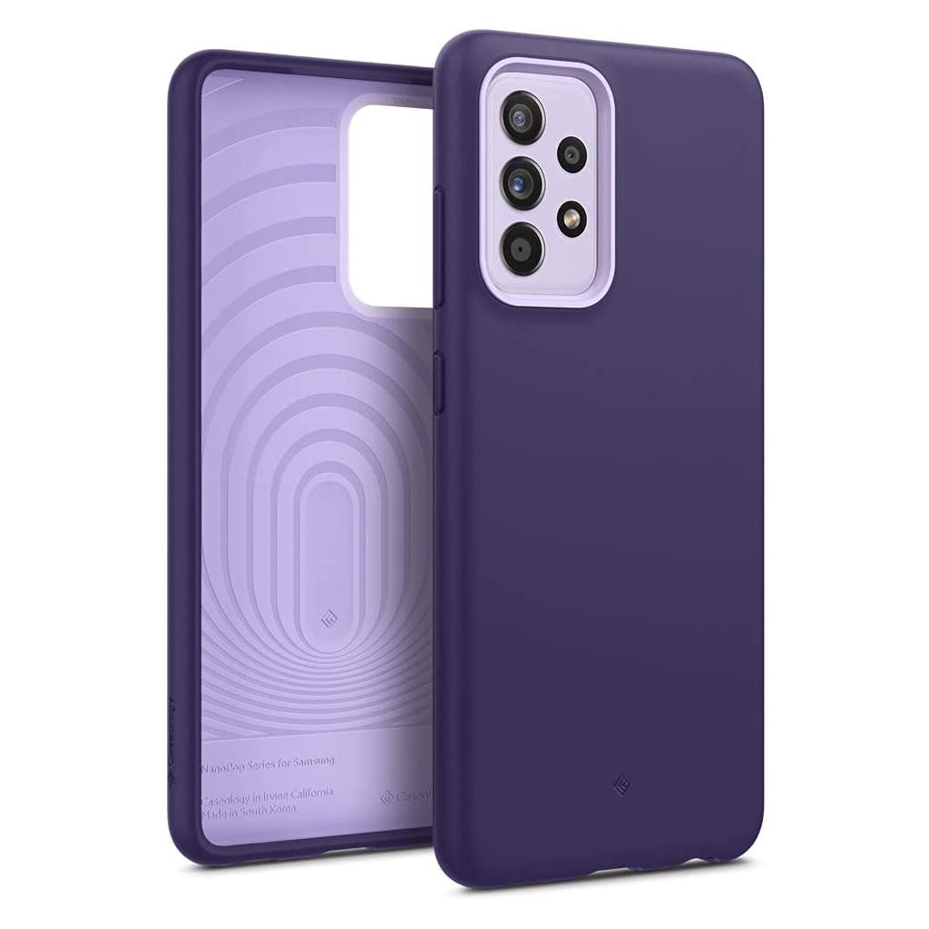 Spigen® Nano Pop by Caseology® Collection ACS02490 Samsung Galaxy A52s / A52 Case – Light Violet