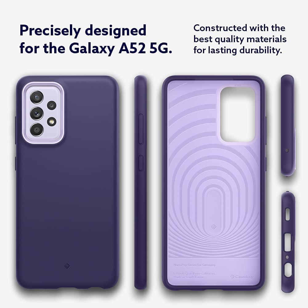 Spigen® Nano Pop by Caseology® Collection ACS02490 Samsung Galaxy A52s / A52 Case – Light Violet