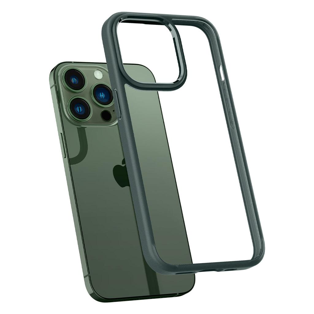  Spigen Ultra Hybrid Designed for iPhone 13 Pro Max Case (2021)  - Midnight Green : Cell Phones & Accessories