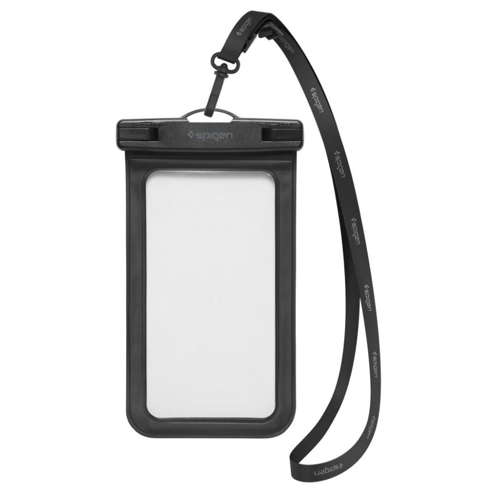 Spigen® A601 AMP04525 IPX8 Certified Universal Waterproof Up to 6.9-inch Case - Black