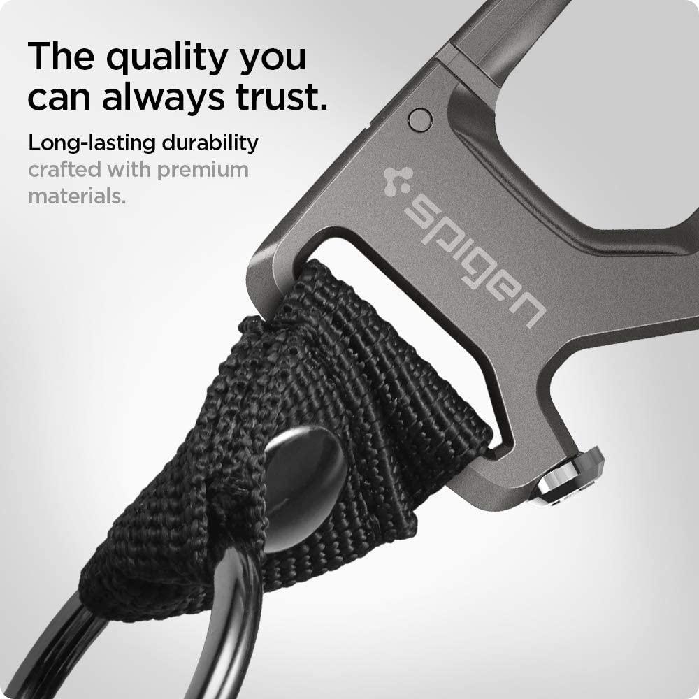 Spigen® Carabiner AHP01869 Key Ring Clip - Black