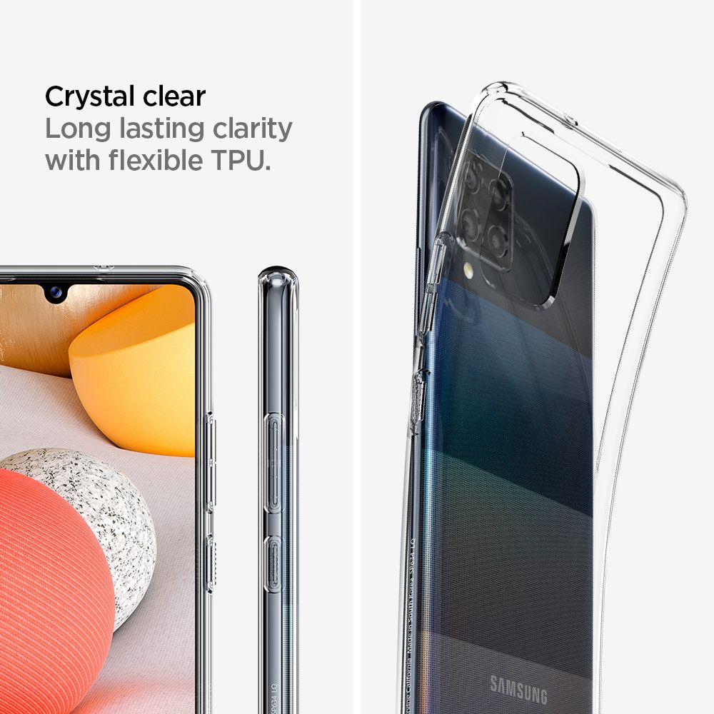 Spigen® Liquid Crystal™ Samsung Galaxy A42 Case - Crystal Clear