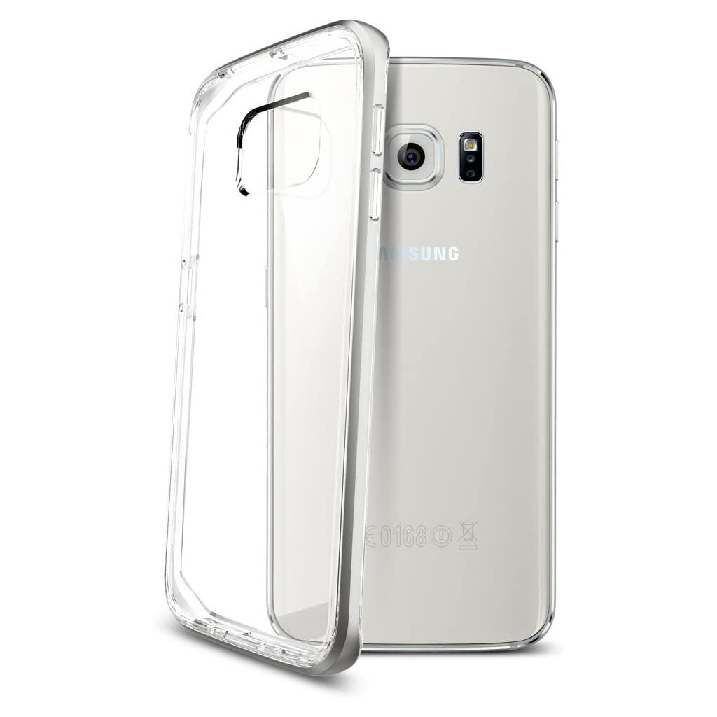 Spigen® Neo Hybrid™ SGP11525 Samsung Galaxy S6 Edge Case - Satin Silver