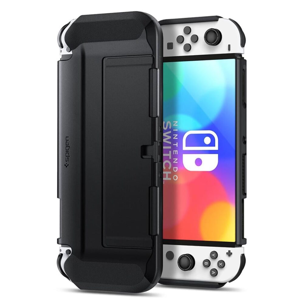 Spigen® Thin Fit™ ACS04239 Nintendo Switch OLED Case - Black