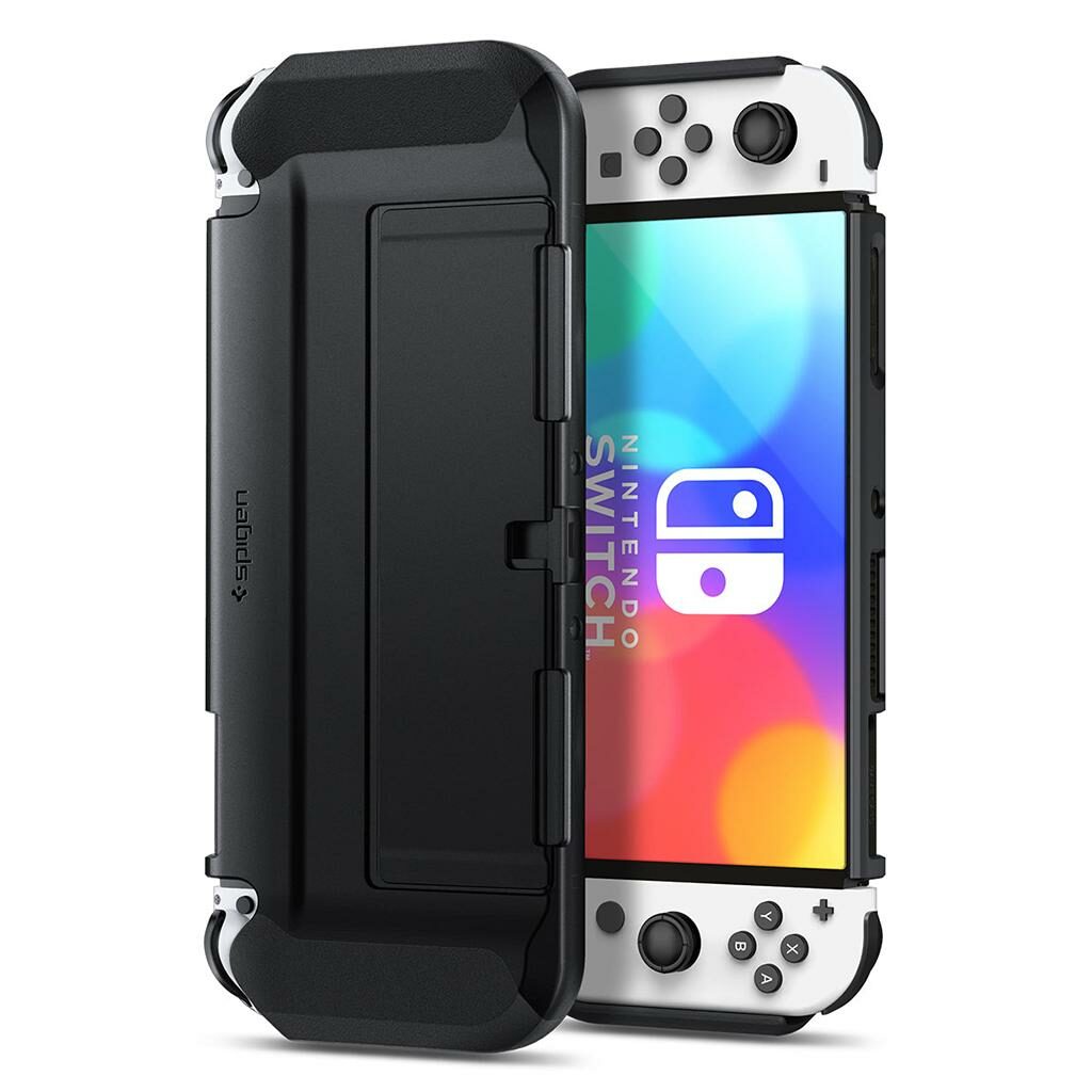 Spigen® Thin Fit™ ACS04239 Nintendo Switch OLED Case – Black