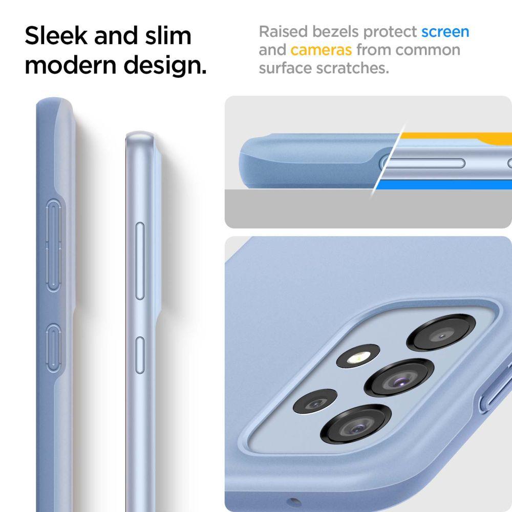 Spigen® Thin Fit™ ACS04589 Samsung Galaxy A33 Case - Cream Blue