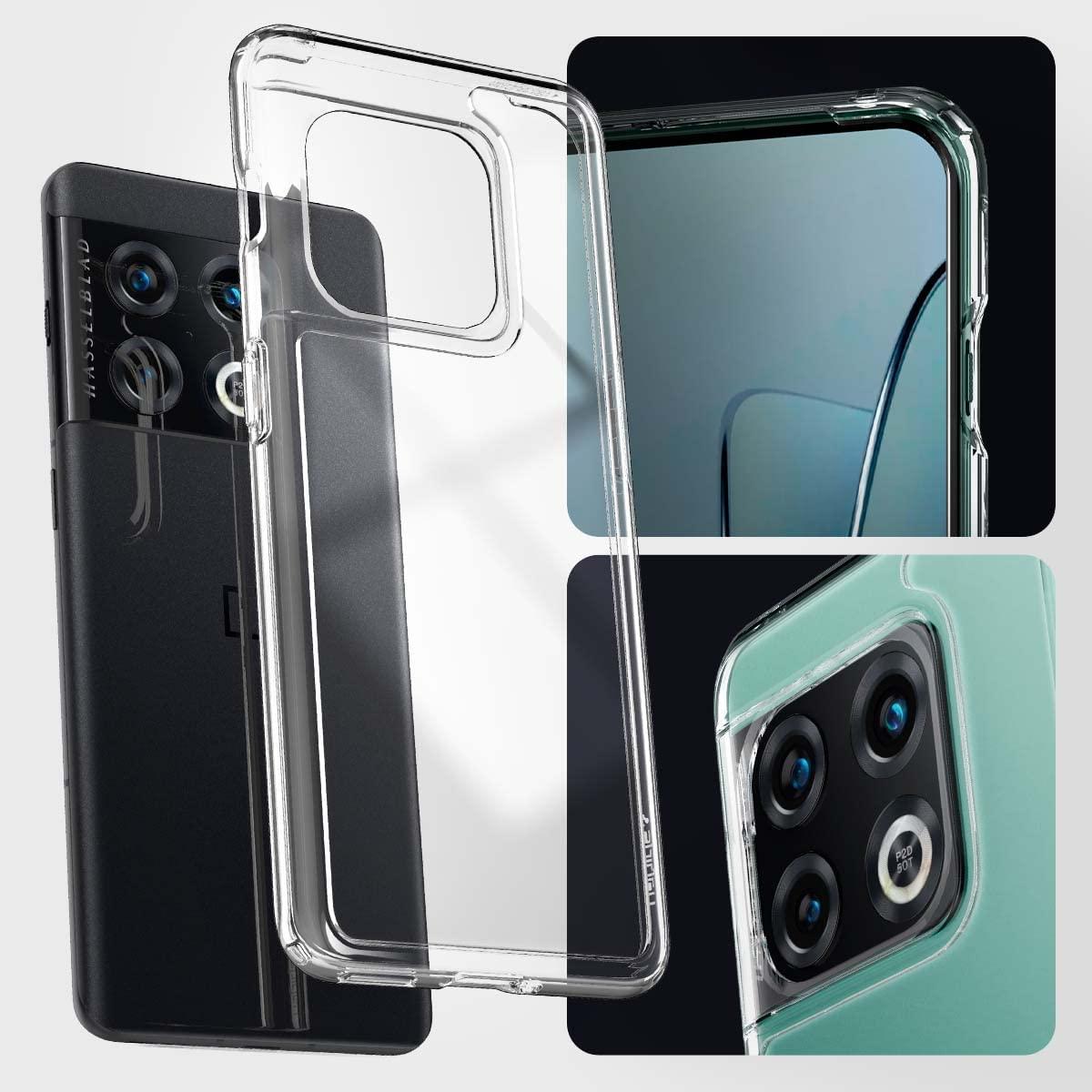 Spigen® Ultra Hybrid™ ACS04430 OnePlus 10 Pro Case - Crystal Clear