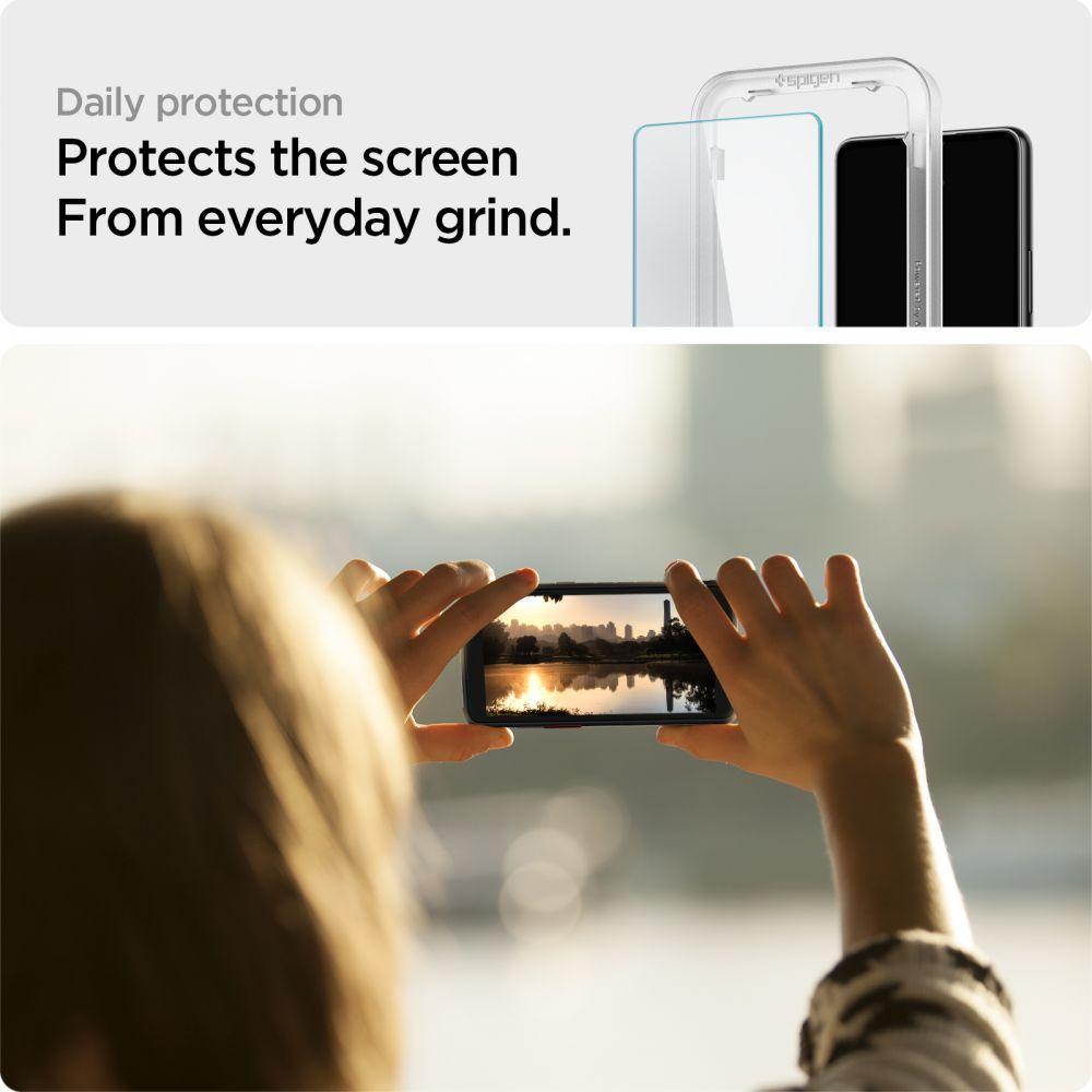 Spigen® (x2.Pack) GLAS.tR™ ALIGNmaster™ HD AGL04296 Samsung Galaxy A33 Premium Tempered Glass Screen Protector