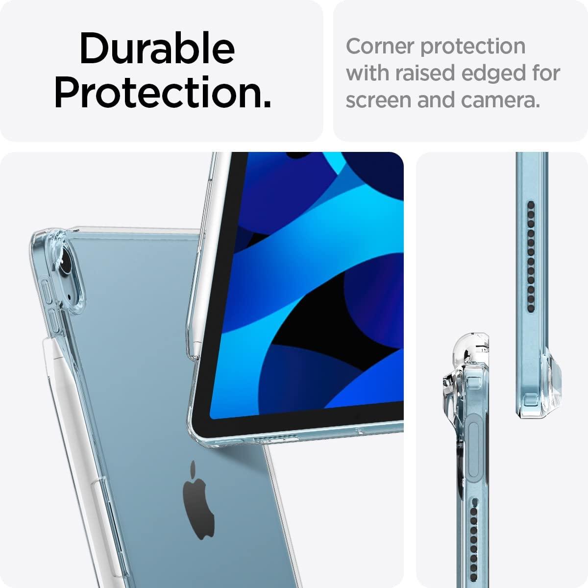 Spigen® Air Skin Hybrid™ ACS05266 iPad Air 4 / 5 10.9-inch (2022/2020) Case – Crystal Clear
