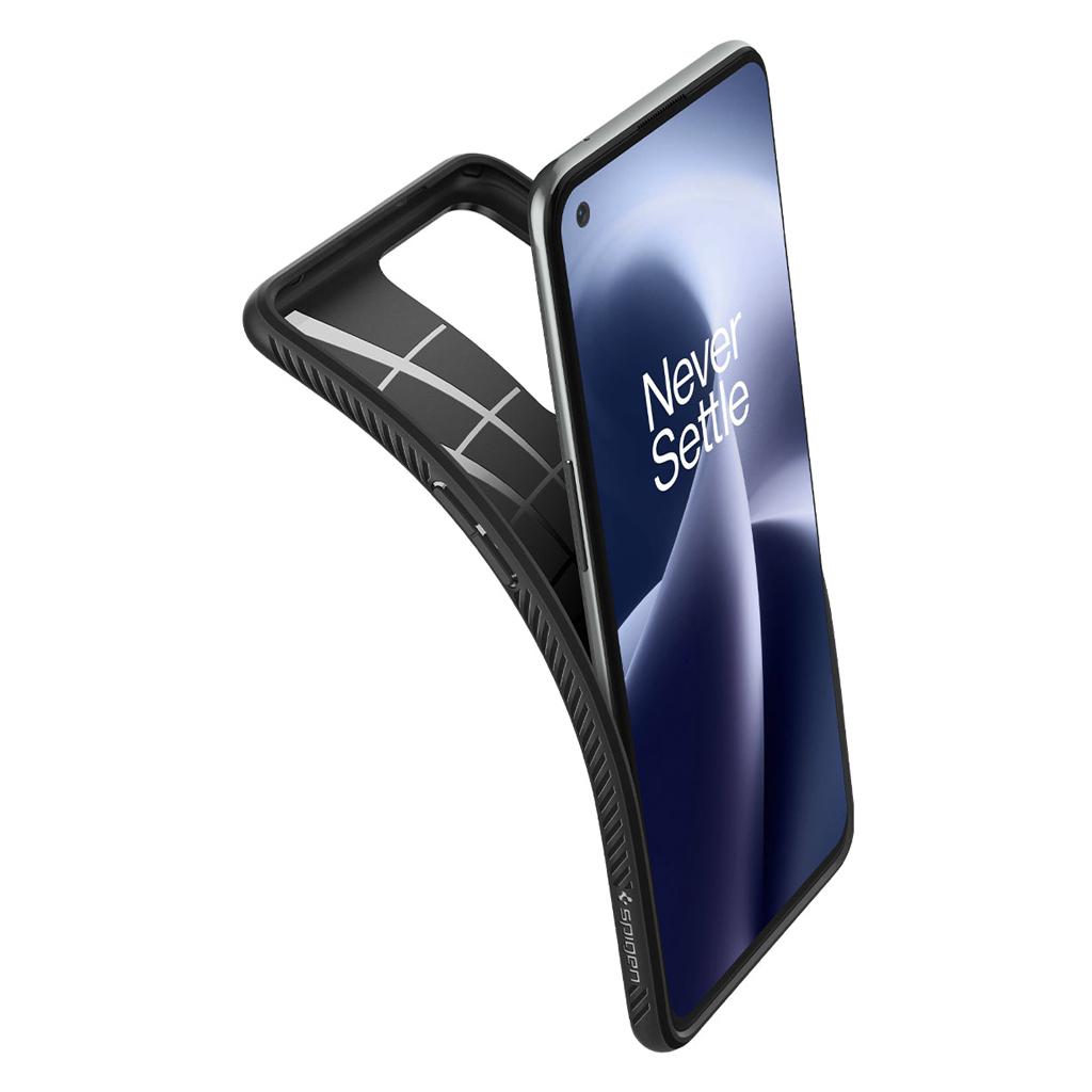 Spigen® Liquid Air™ ACS05246 OnePlus Nord 2T 5G Case - Matte Black