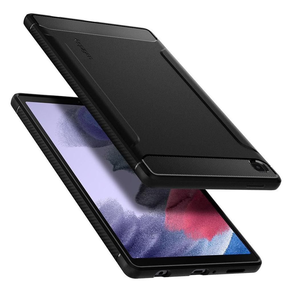 Spigen® Rugged Armor™ ACS02863 Samsung Galaxy Tab A7 Lite Case - Matte Black