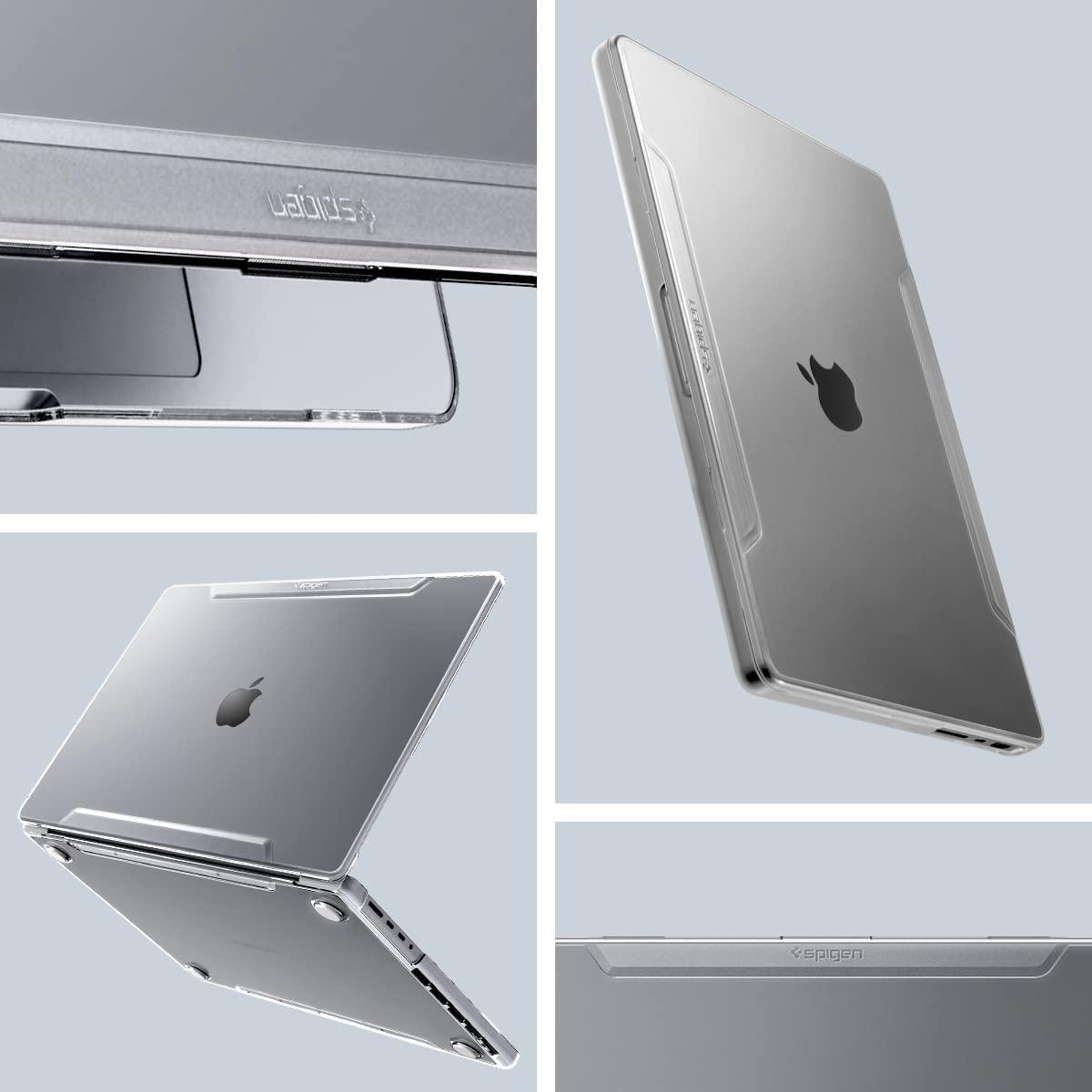 Spigen® Thin Fit™ ACS04210 MacBook Pro 16-inch (2021) Case – Crystal Clear