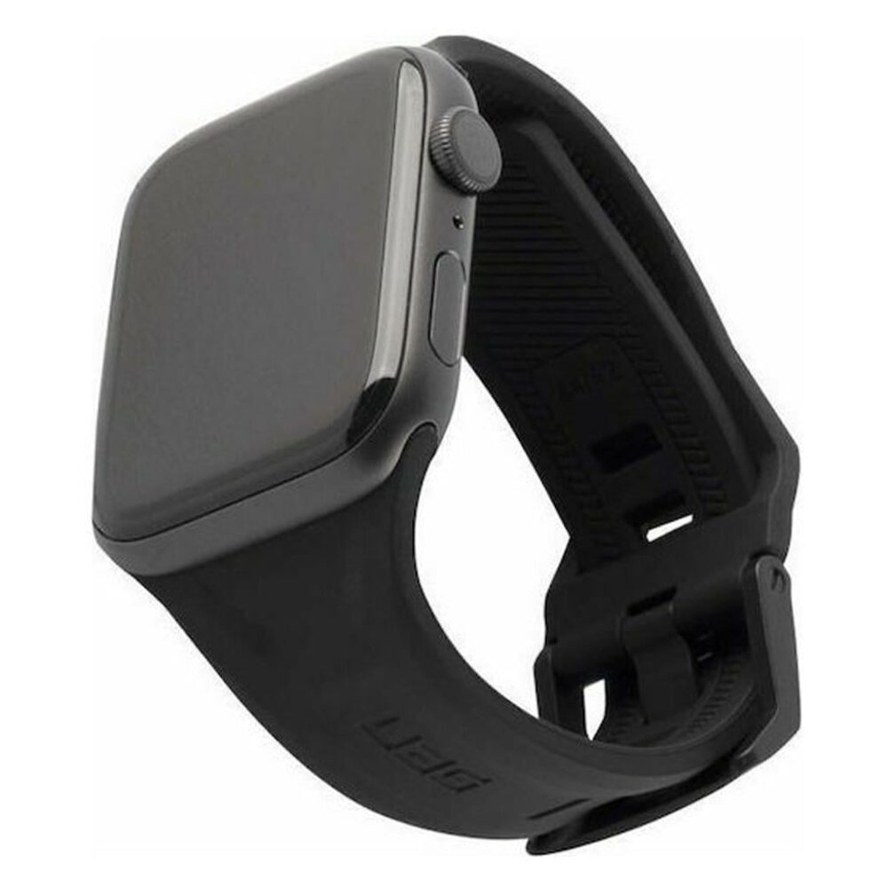 UAG | Urban Armor Gear Scout Silicone Strap 191488114040 Apple Watch 45mm / 44mm / 42mm Band - Black