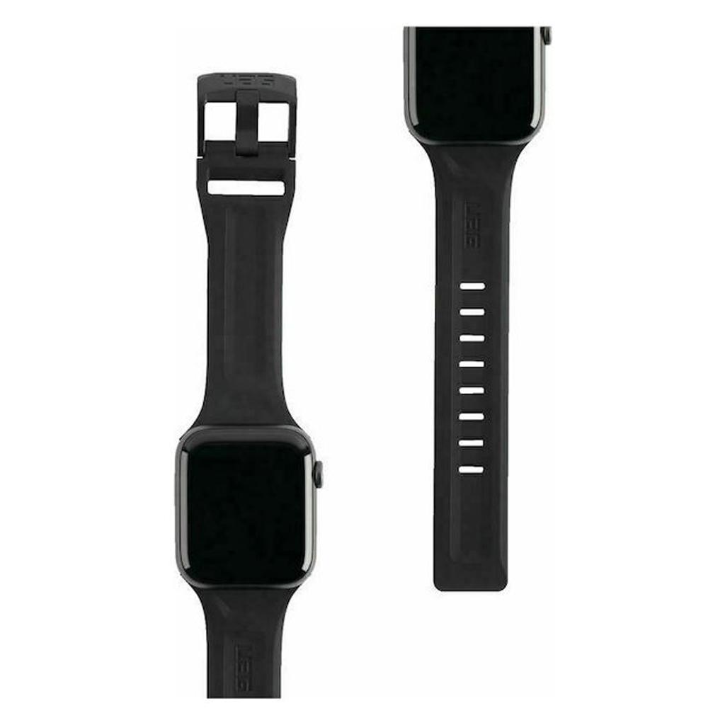 Urban Armor Gear (UAG) Scout Silicone Strap 191488114040 Apple Watch 45mm / 44mm / 42mm Band – Black
