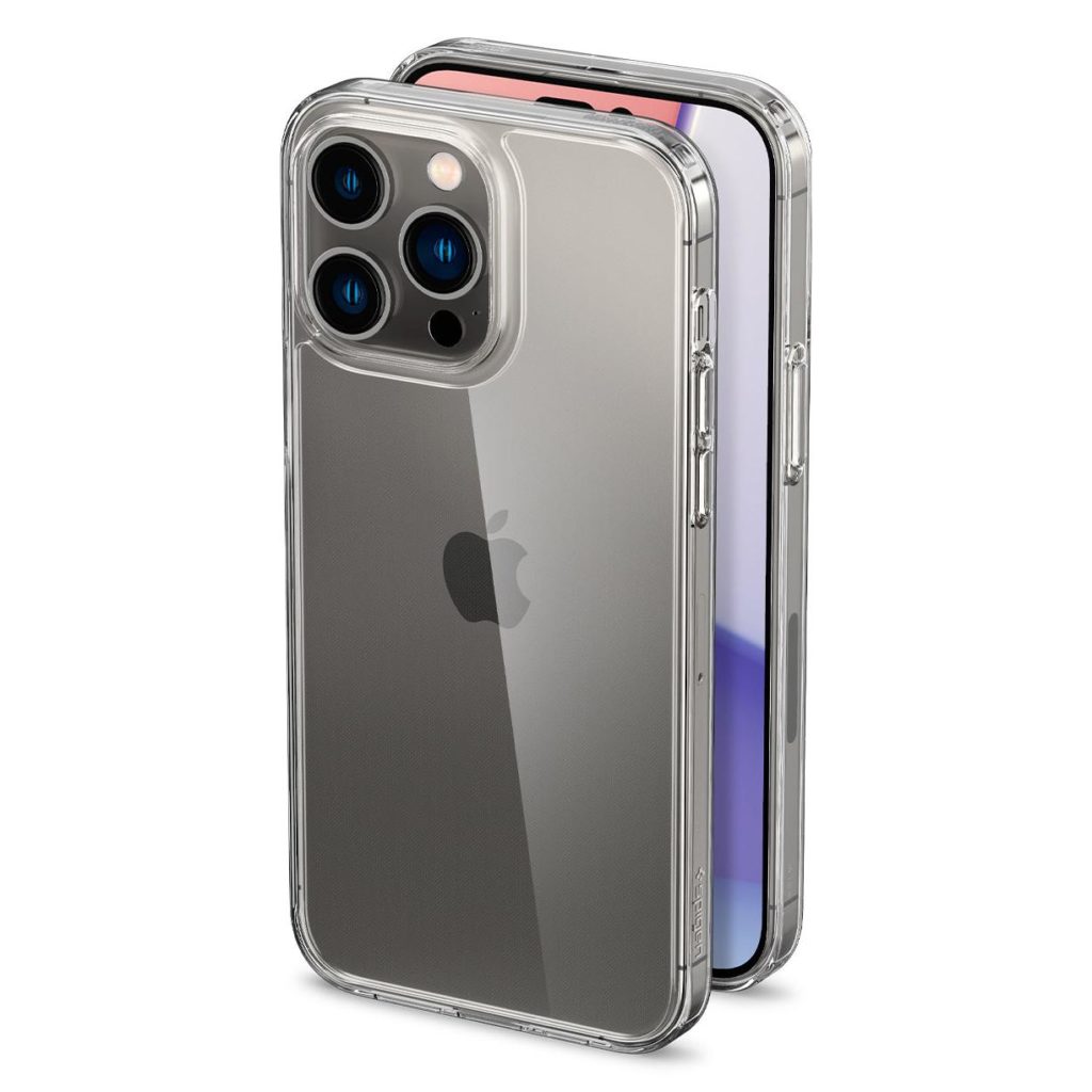 Spigen® Air Skin Hybrid™ ACS04952 iPhone 14 Pro Case - Crystal Clear