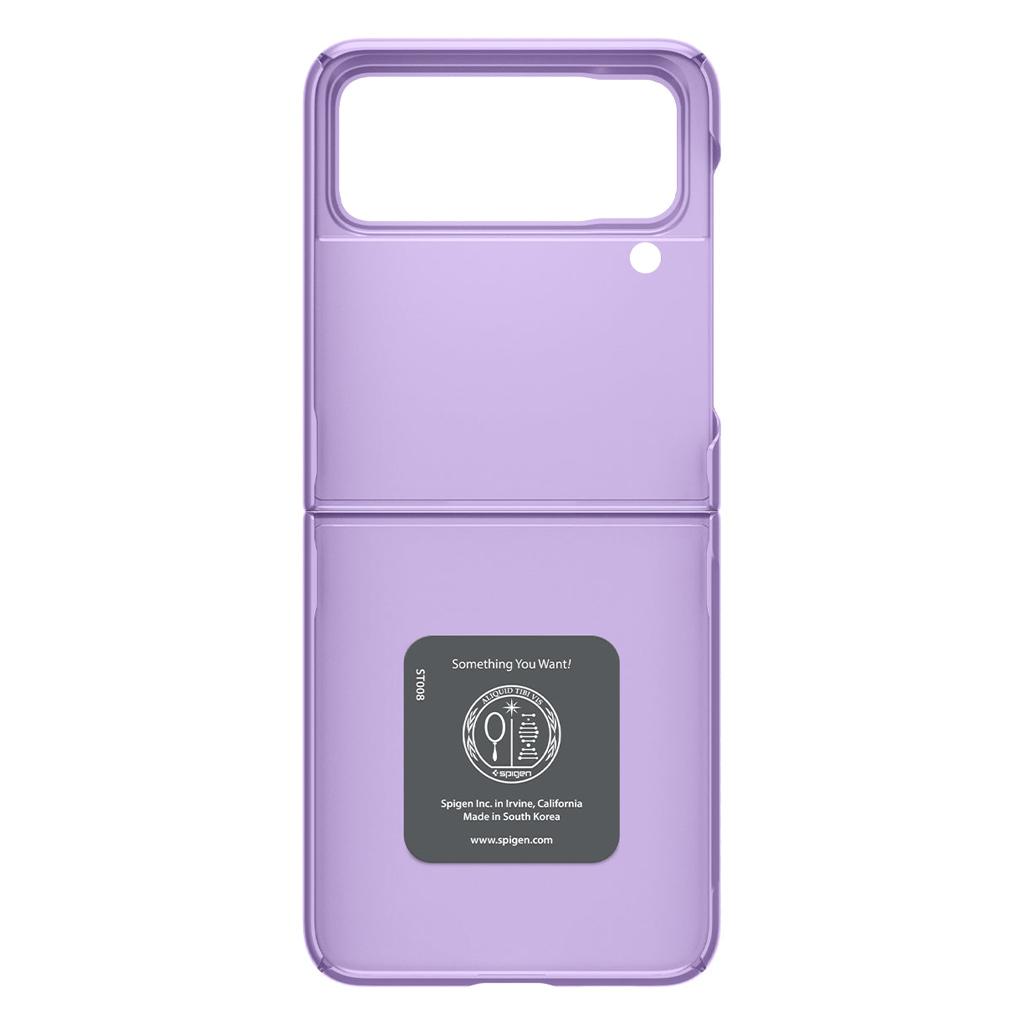 Spigen® AirSkin™ ACS05173 Samsung Galaxy Z Flip 4 Case - Rose Purple