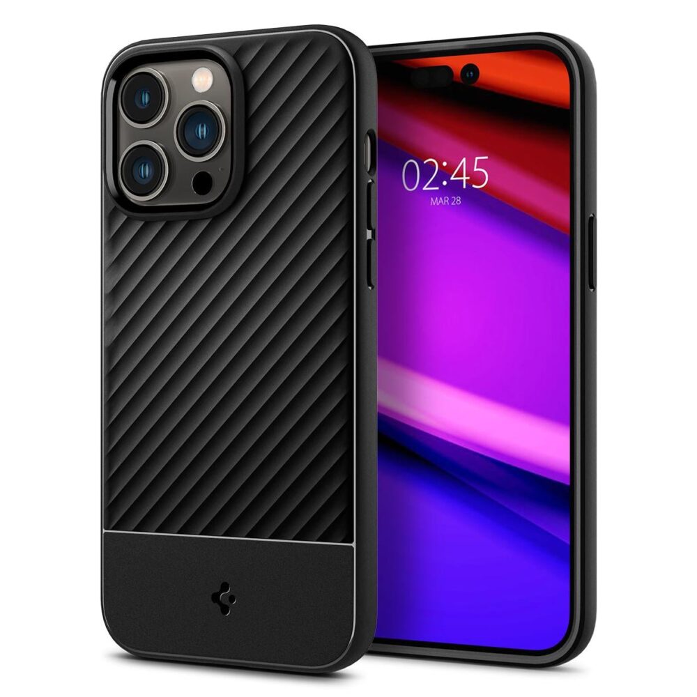 Spigen® Core Armor™ ACS04634 iPhone 14 Pro Max Case - Matte Black