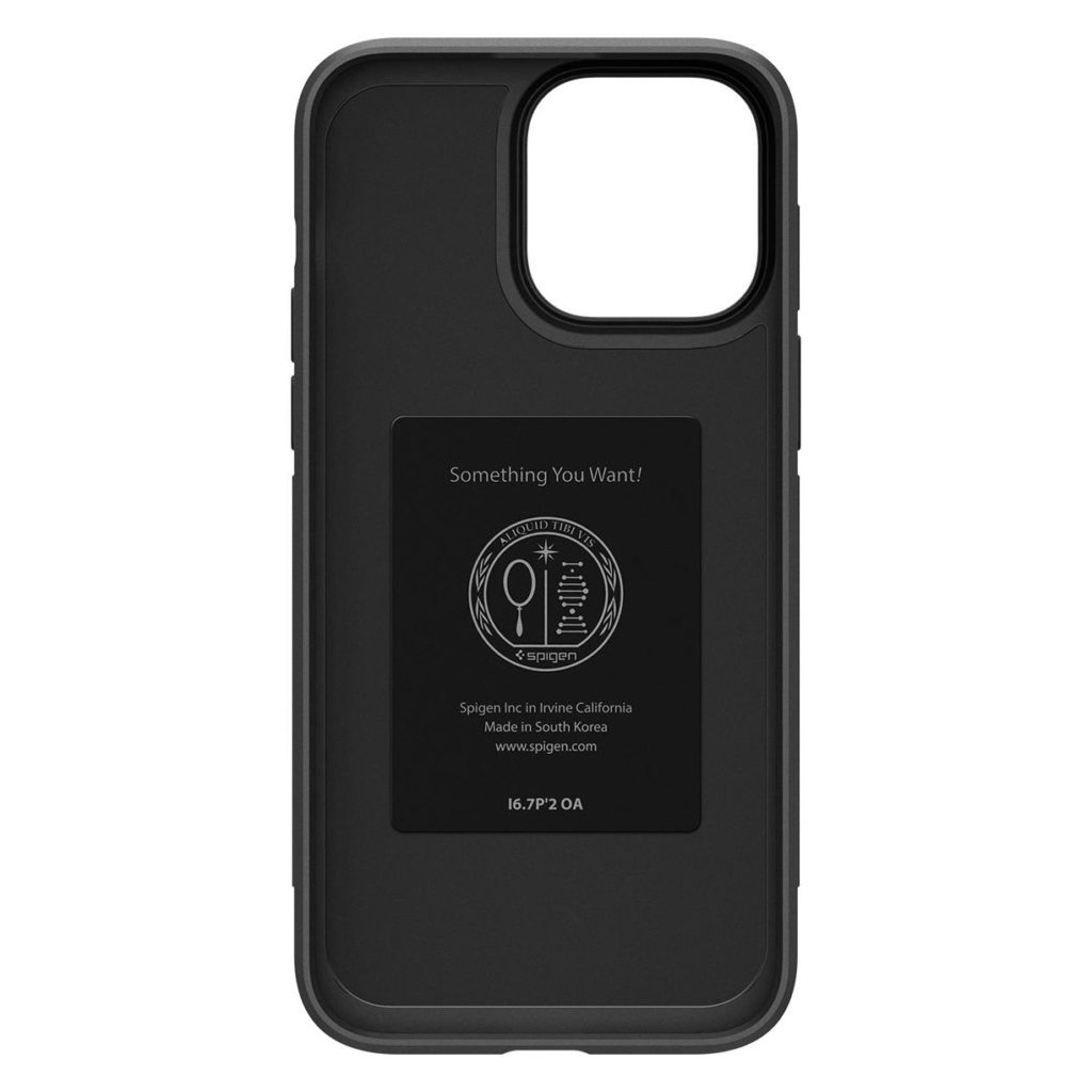 Spigen® Cryo Armor™ ACS04854 iPhone 14 Pro Max Case - Matte Black