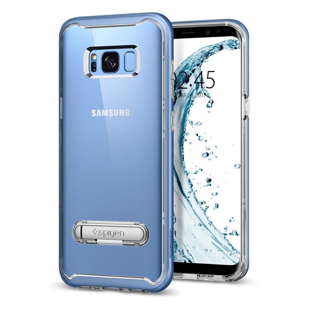 Spigen® Crystal Hybrid™ 565CS20837 Samsung Galaxy S8 Case – Blue Coral