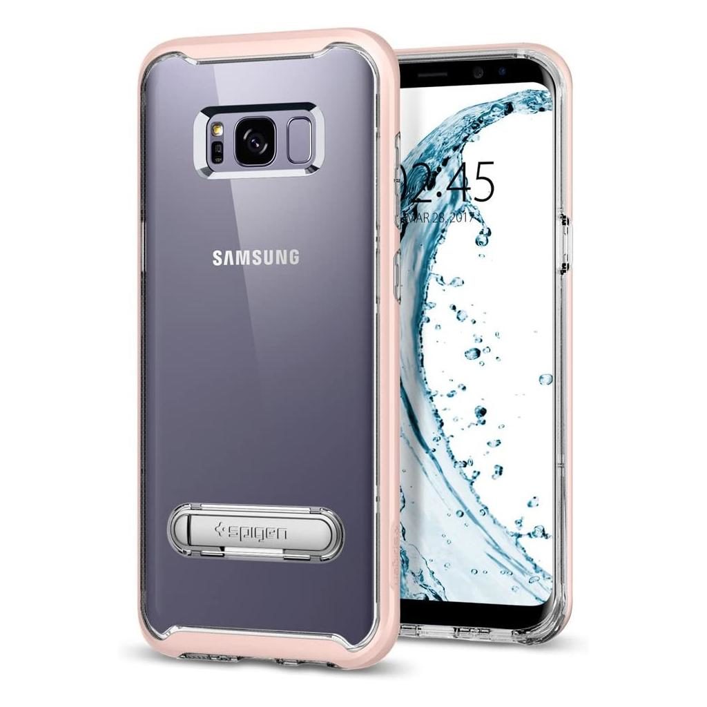 Spigen® Crystal Hybrid™ 565CS21435 Samsung Galaxy S8 Case - Pink