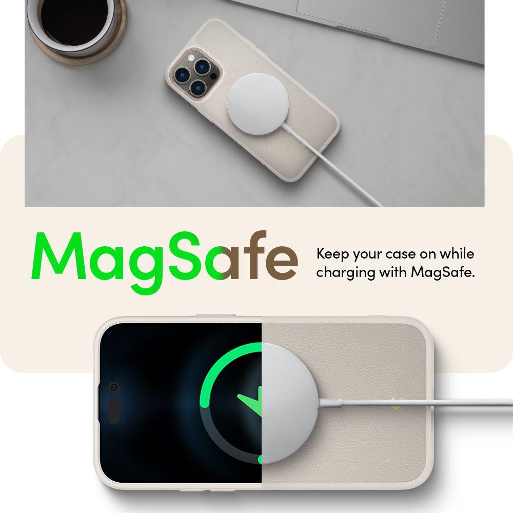 Spigen® Kajuk Mag by Cyrill Collection ACS04880 iPhone 14 Pro Max Case - Cream