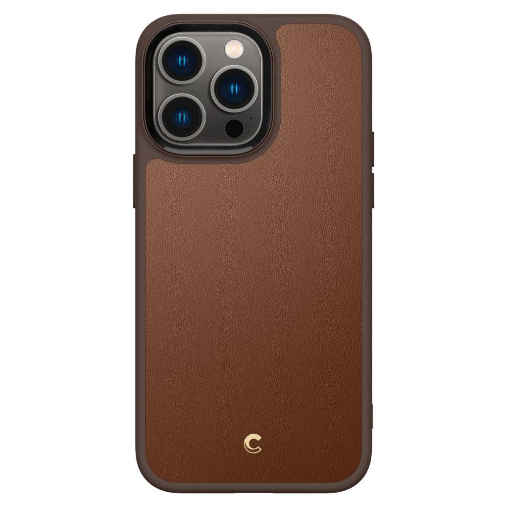 Spigen® Kajuk Mag by Cyrill Collection ACS04881 iPhone 14 Pro Max Case - Saddle Brown