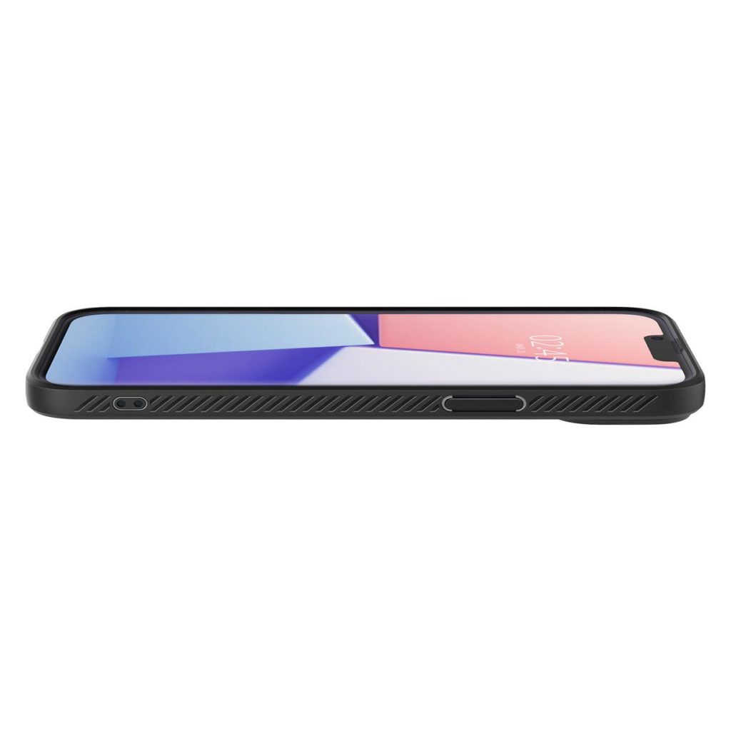 Spigen® Liquid Air™ ACS04891 iPhone 14 Plus Case - Matte Black