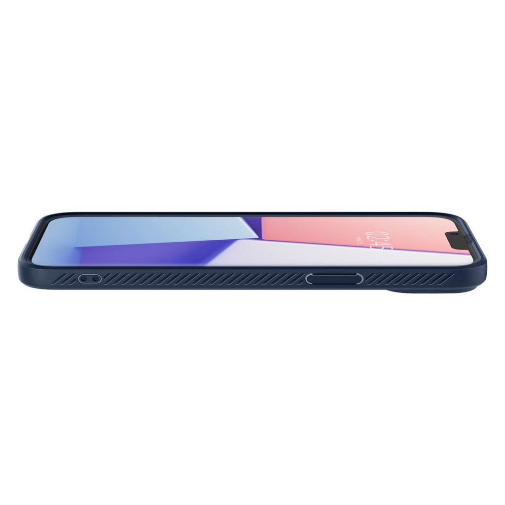 Spigen® Liquid Air™ ACS04892 iPhone 14 Plus Case - Navy Blue