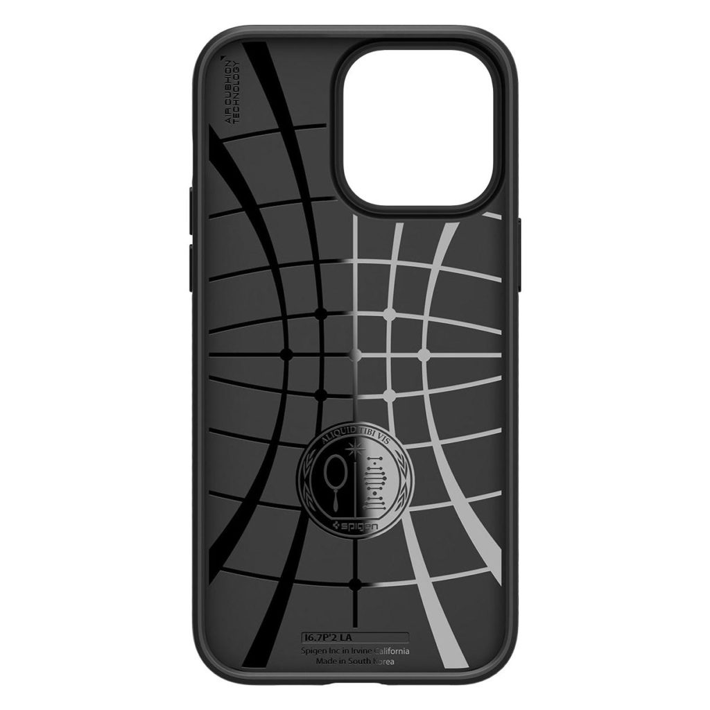 Spigen® Liquid Air™ ACS04957 iPhone 14 Pro Case - Matte Black