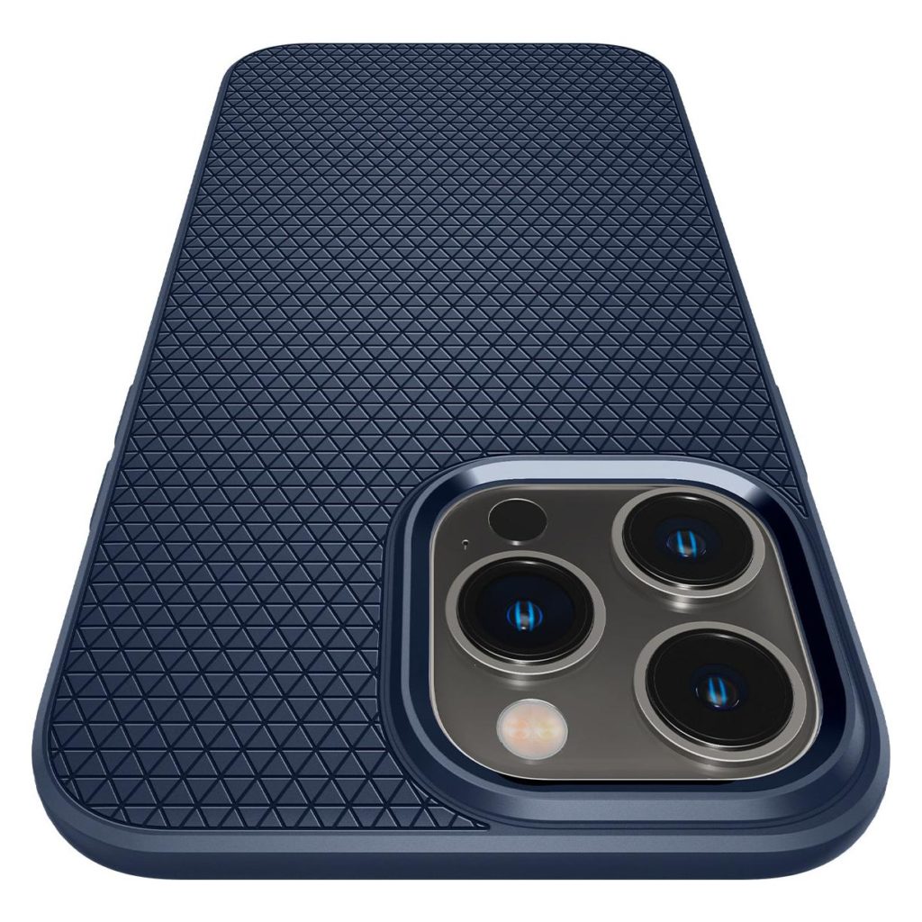 Spigen® Liquid Air™ ACS04958 iPhone 14 Pro Case - Navy Blue