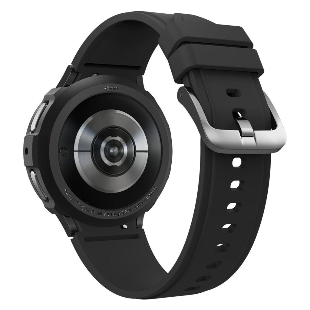 Spigen® Liquid Air™ ACS05185 Samsung Galaxy Watch 5 Pro (45mm) Case - Matte Black