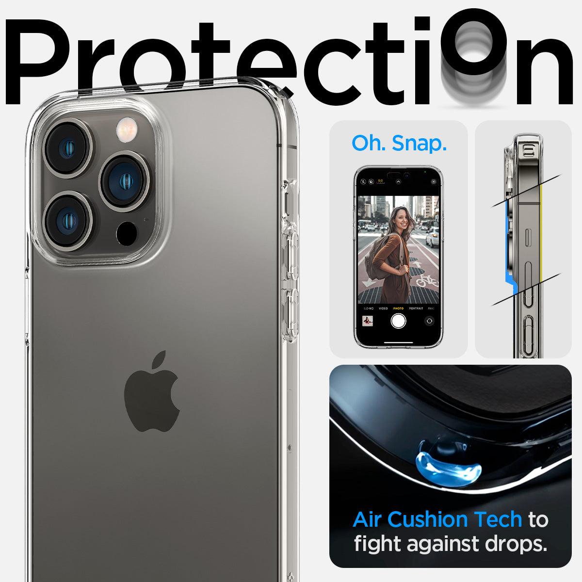 Spigen® Liquid Crystal™ ACS04809 iPhone 14 Pro Max Case - Crystal Clear