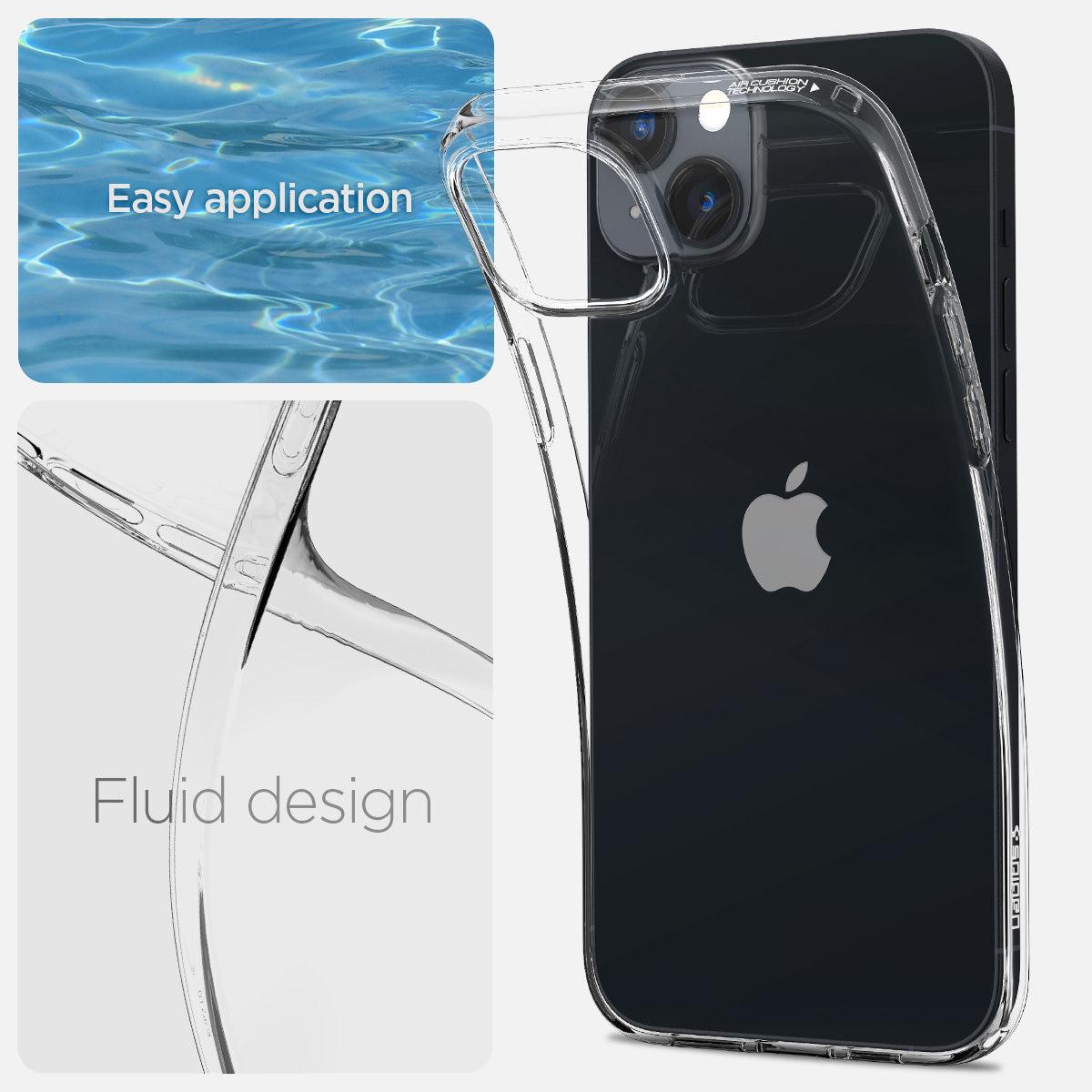 Spigen® Liquid Crystal™ ACS04887 iPhone 14 Plus Case - Crystal Clear