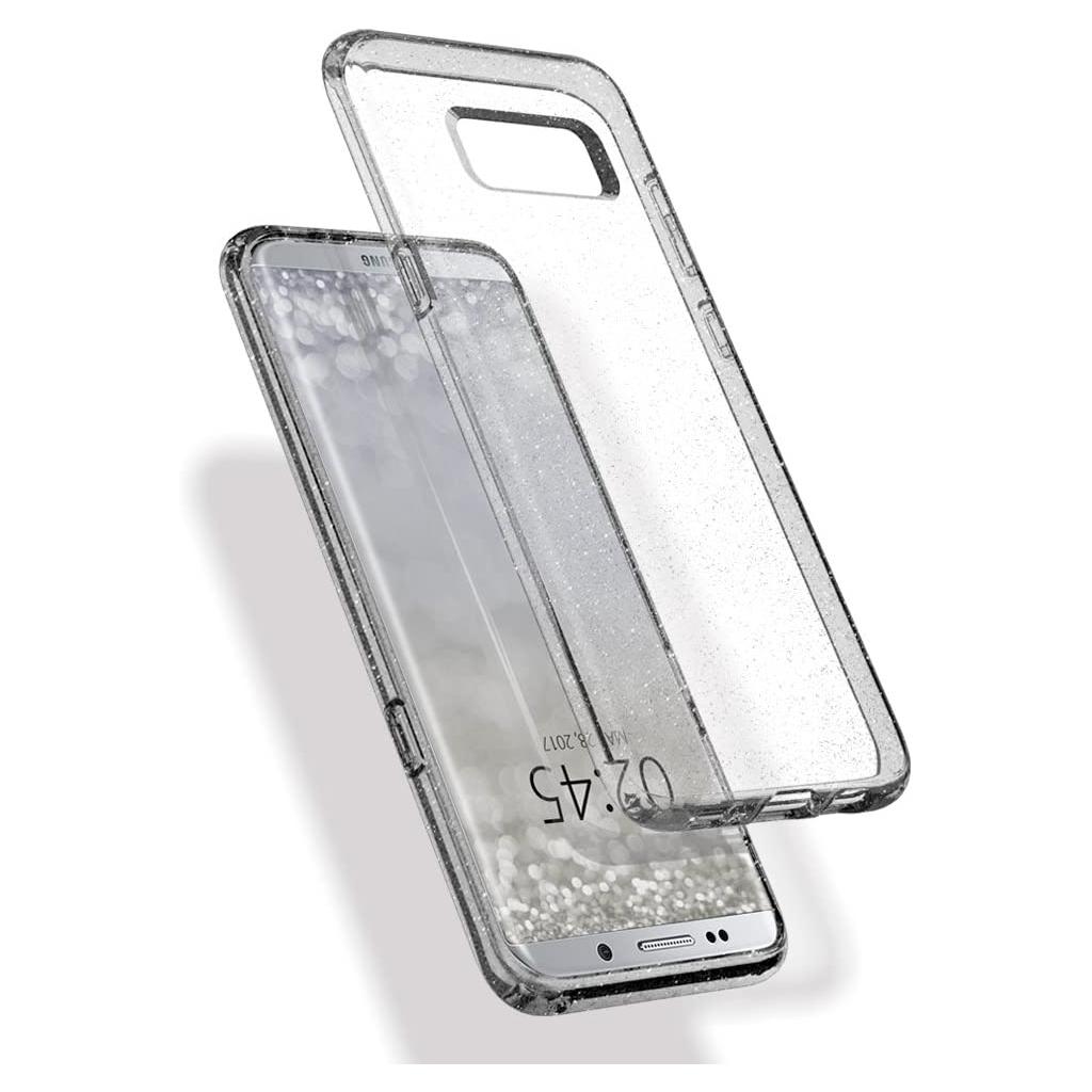 Spigen® Liquid Crystal™ Glitter 565CS21616 Samsung Galaxy S8 Case - Space Quartz