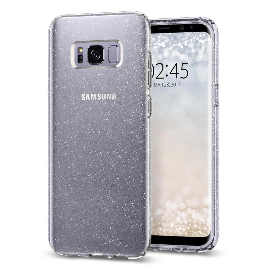 Spigen® Liquid Crystal™ Glitter 565CS21617 Samsung Galaxy S8 Case - Crystal Quartz