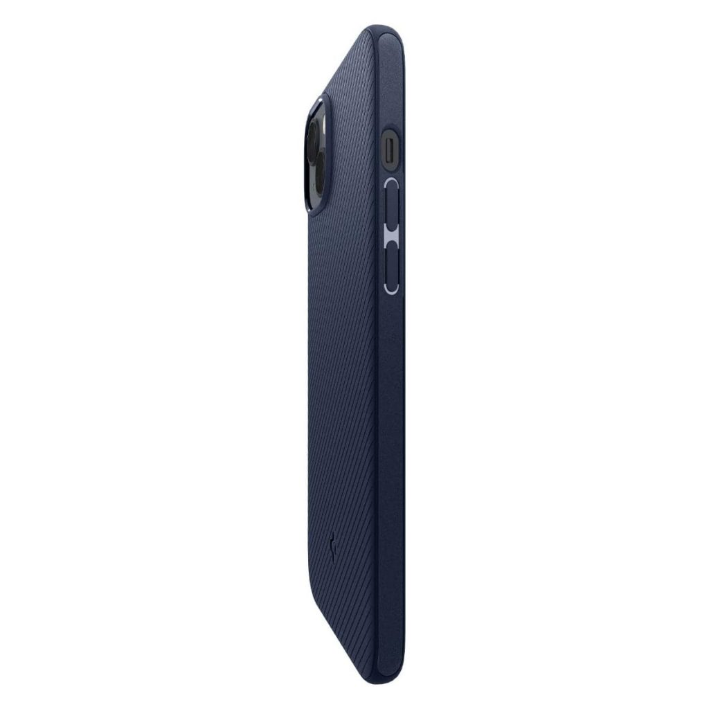 Spigen® Mag Armor™ (MagFit) ACS04919 iPhone 14 Plus Case - Navy Blue