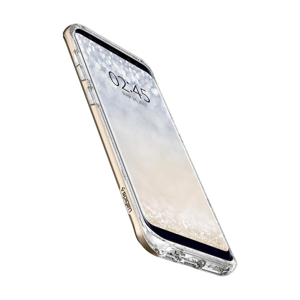 Spigen® Neo Hybrid™ Crystal Glitter 565CS21606 Samsung Galaxy S8 Case - Gold Quartz