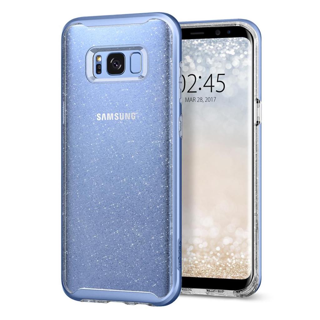 Spigen® Neo Hybrid™ Crystal Glitter 565CS21607 Samsung Galaxy S8 Case - Blue Quartz