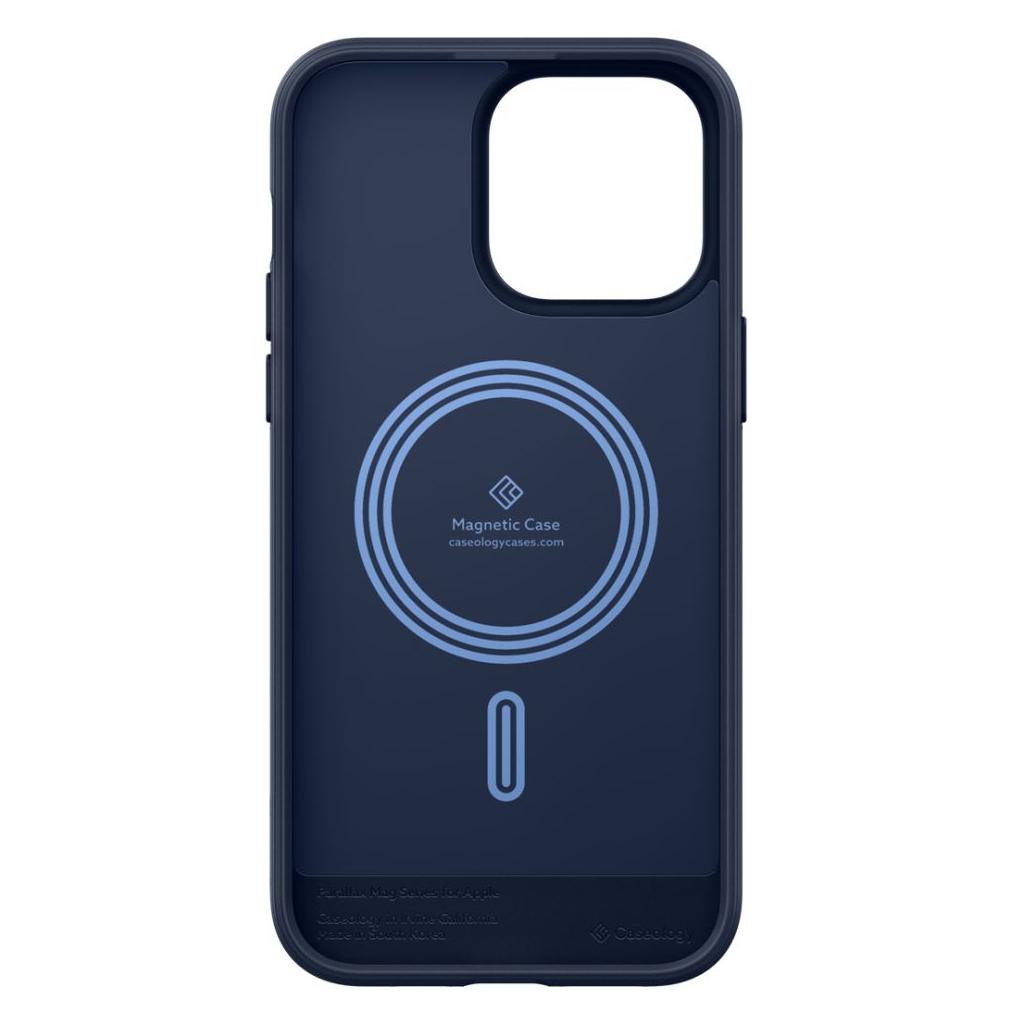 Spigen® Parallax Mag by Caseology® Collection ACS04859 iPhone 14 Pro Max Case - Midnight Blue
