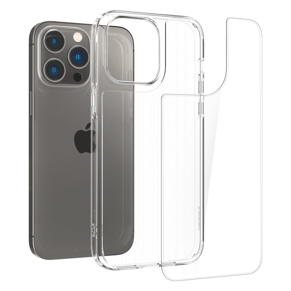 Spigen® Quartz Hybrid™ ACS04830 iPhone 14 Pro Max Case - Crystal Clear