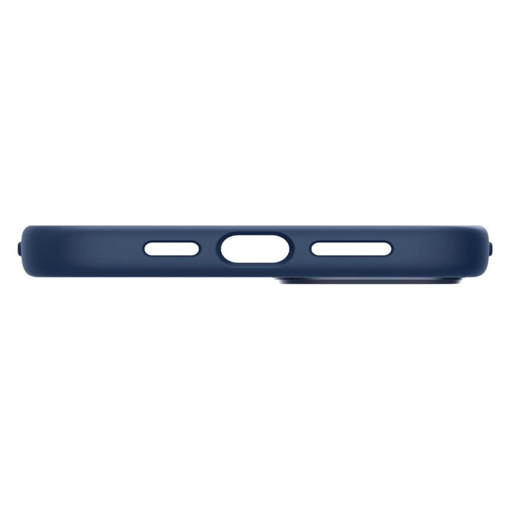 Spigen® Silicone Fit (MagFit) ACS04921 iPhone 14 Plus Case - Navy Blue