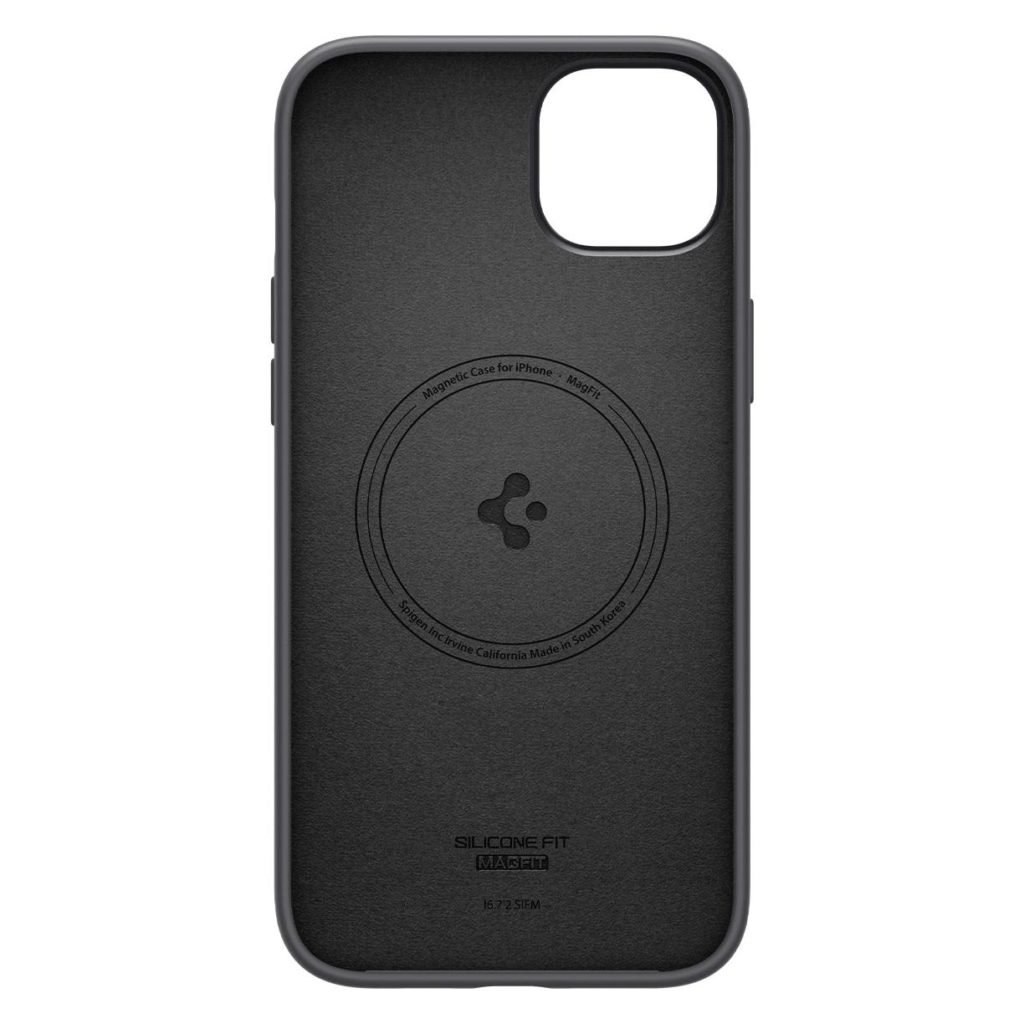 Spigen® Silicone Fit (MagFit) ACS05067 iPhone 14 Case - Black
