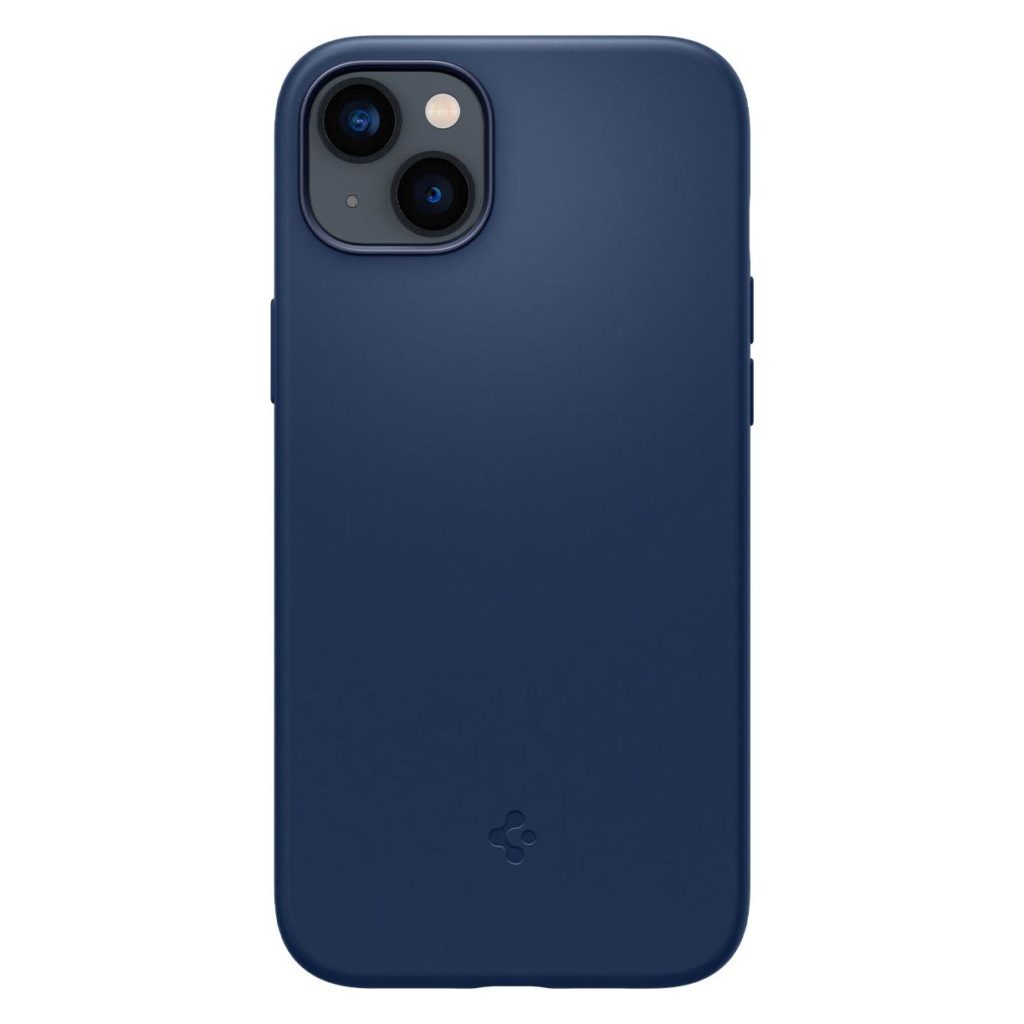 Spigen® Silicone Fit (MagFit) ACS05068 iPhone 14 Case - Navy Blue