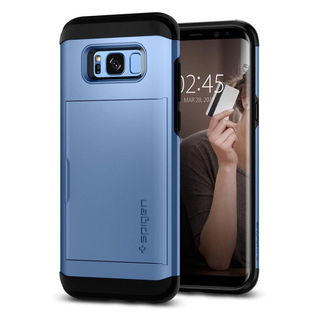 Spigen® Slim Armor CS™ 565CS21621 Samsung Galaxy S8 Case – Blue Coral