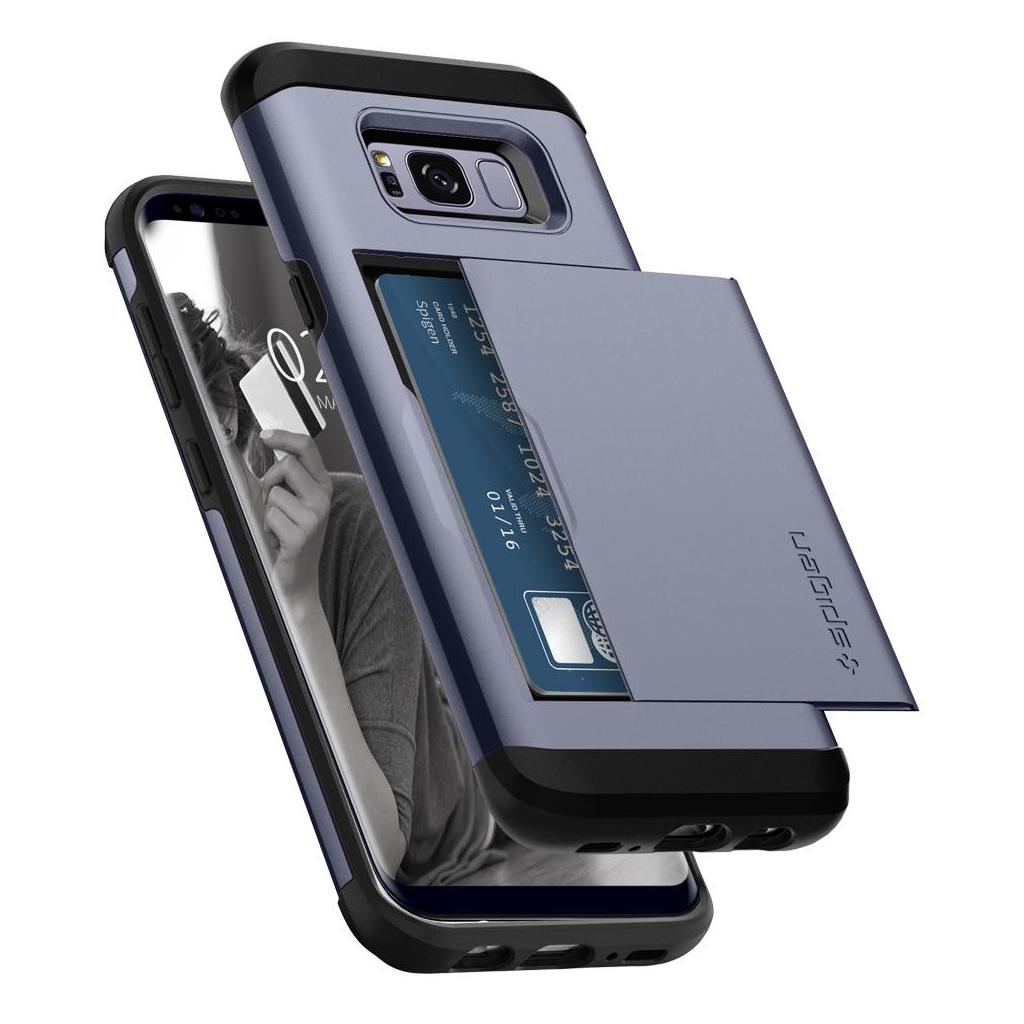 Spigen® Slim Armor CS™ 565CS21797 Samsung Galaxy S8 Case - Orchid Gray