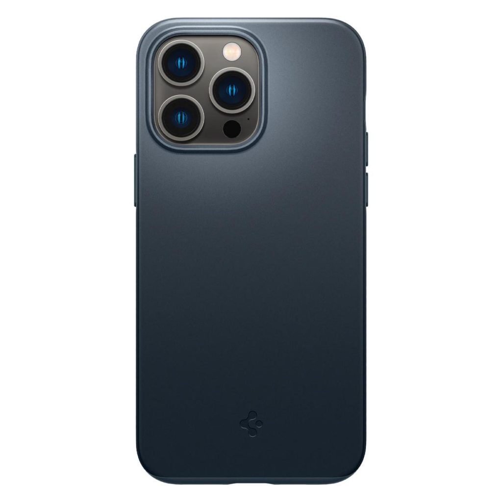 Spigen® Thin Fit™ ACS04768 iPhone 14 Pro Max Case - Metal Slate